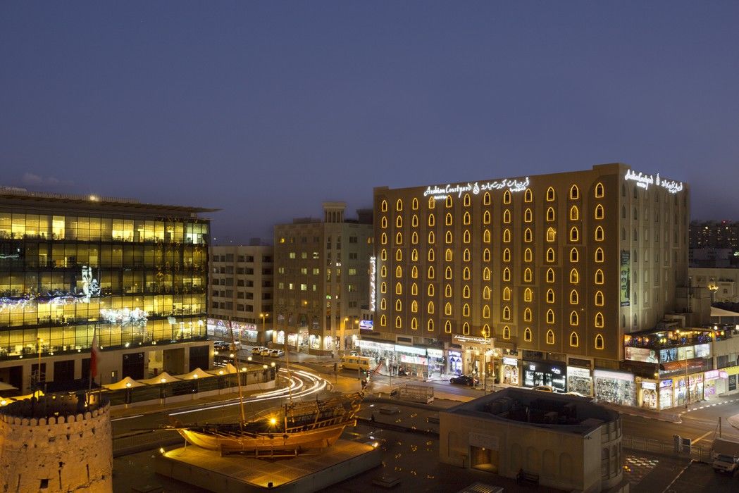 דובאי Arabian Courtyard Hotel & Spa מראה חיצוני תמונה